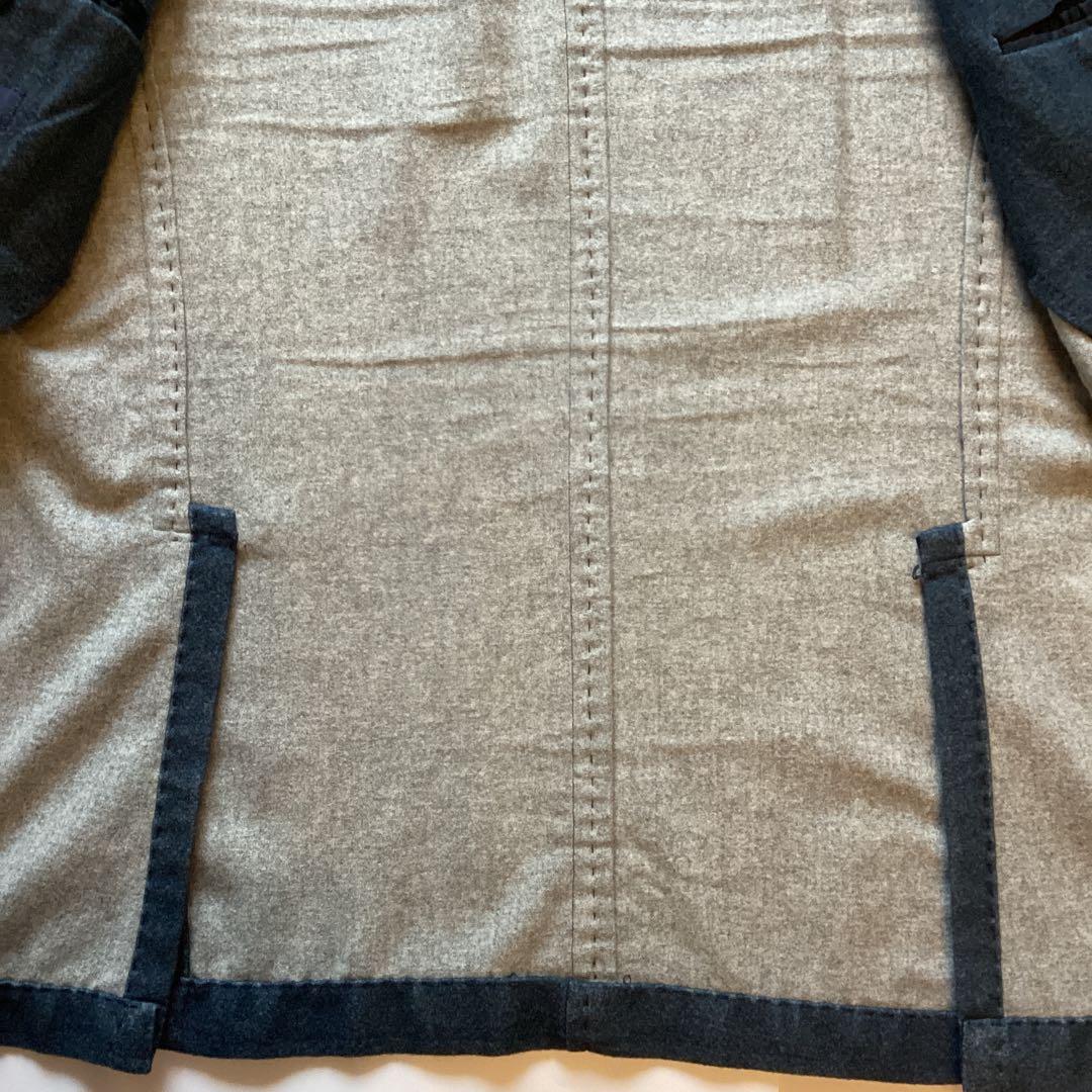 【中古】パルジレーリ　ジャケット　ブルーグレー　サイズ54 XL XXL