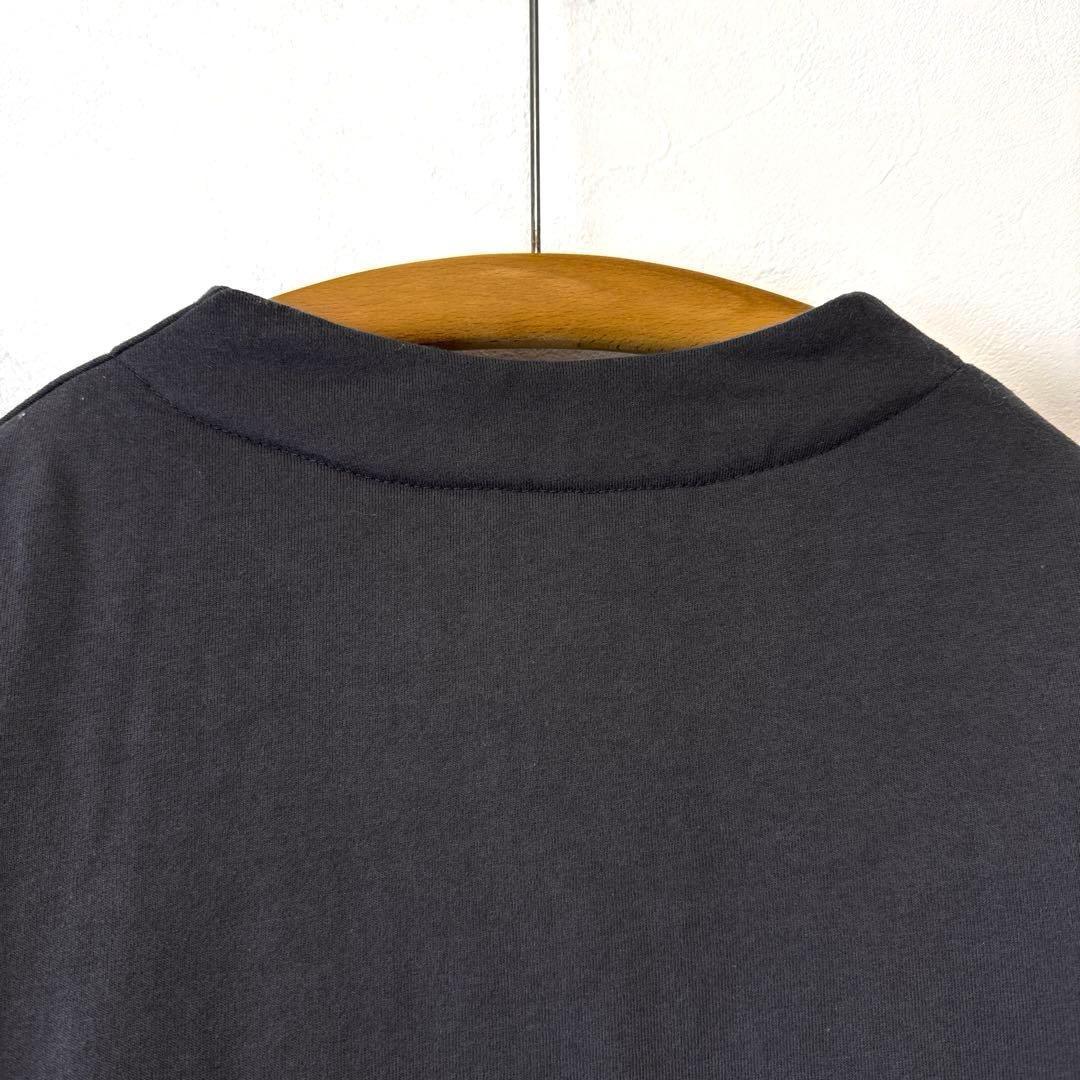 RNA-N 中綿カットソージャケット ノーカラー オーバーサイズ スミクロ