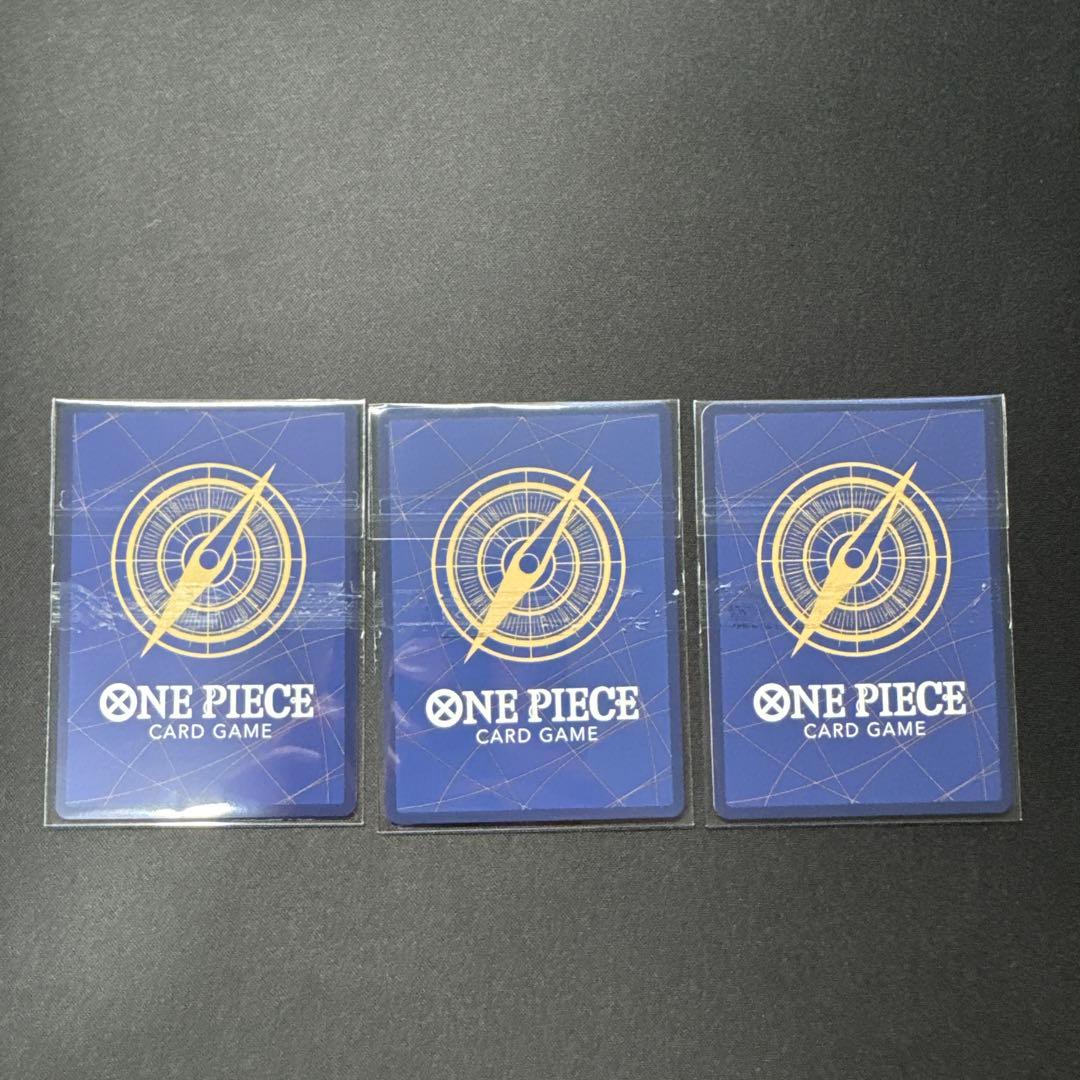 未開封 3枚セット エース ルフィ サボ 3rd Anniversary プロモ
