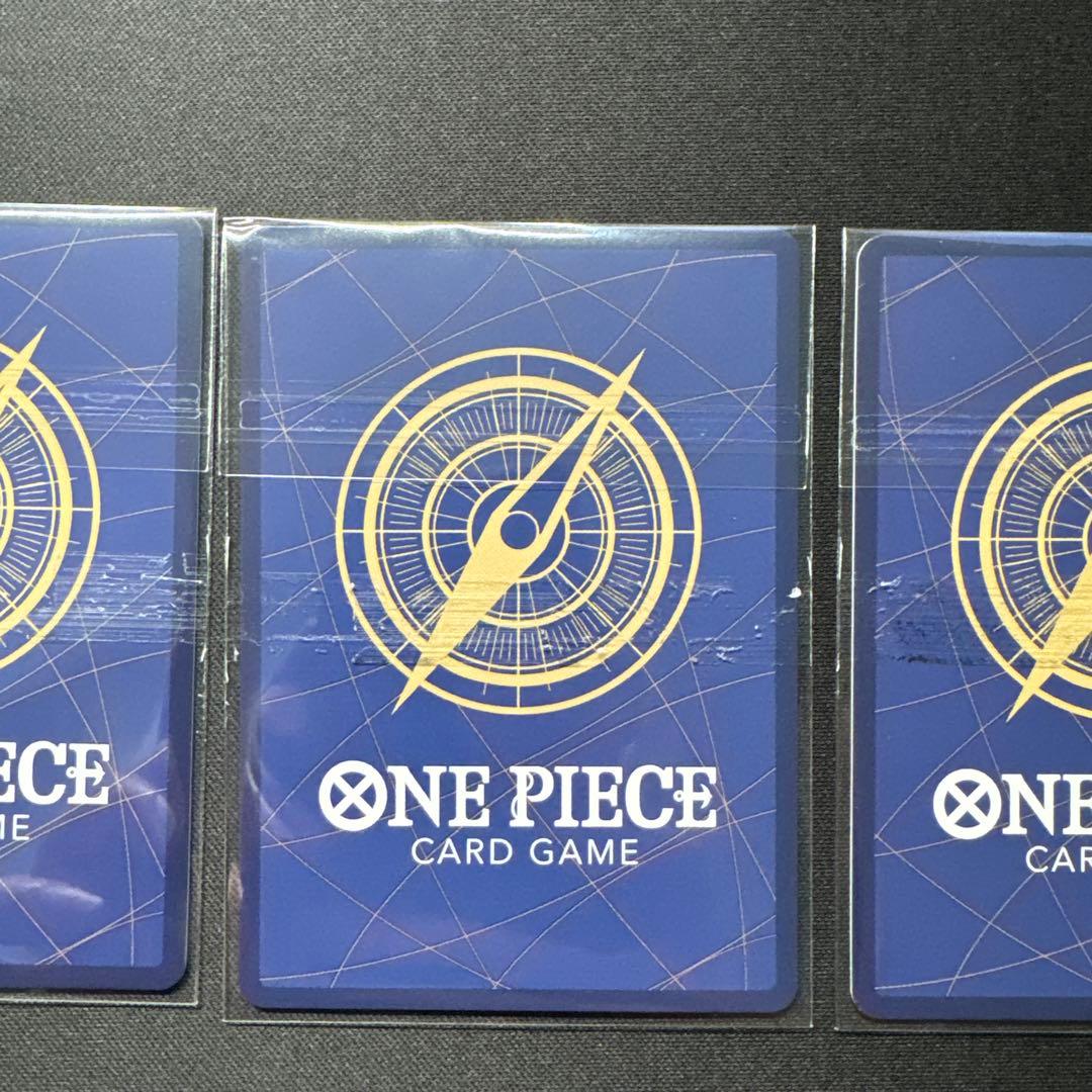 未開封 3枚セット エース ルフィ サボ 3rd Anniversary プロモ