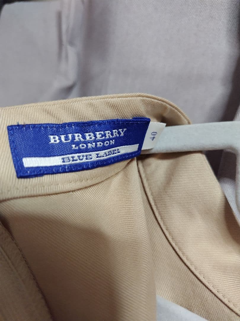 Burberry　バーバリー　ノースリーブワンピース ベージュ/チェック