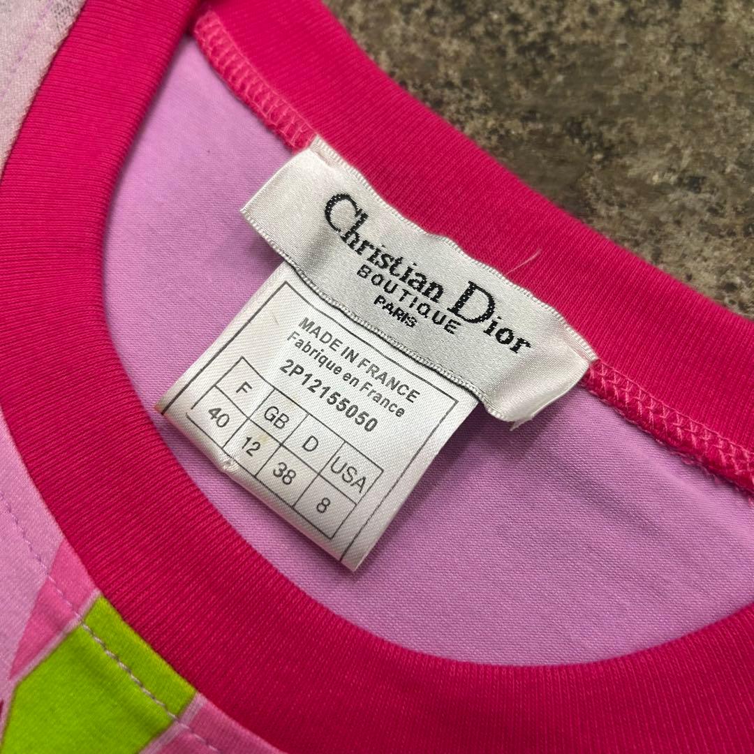 Christian Dior アートプリント Tシャツ 40