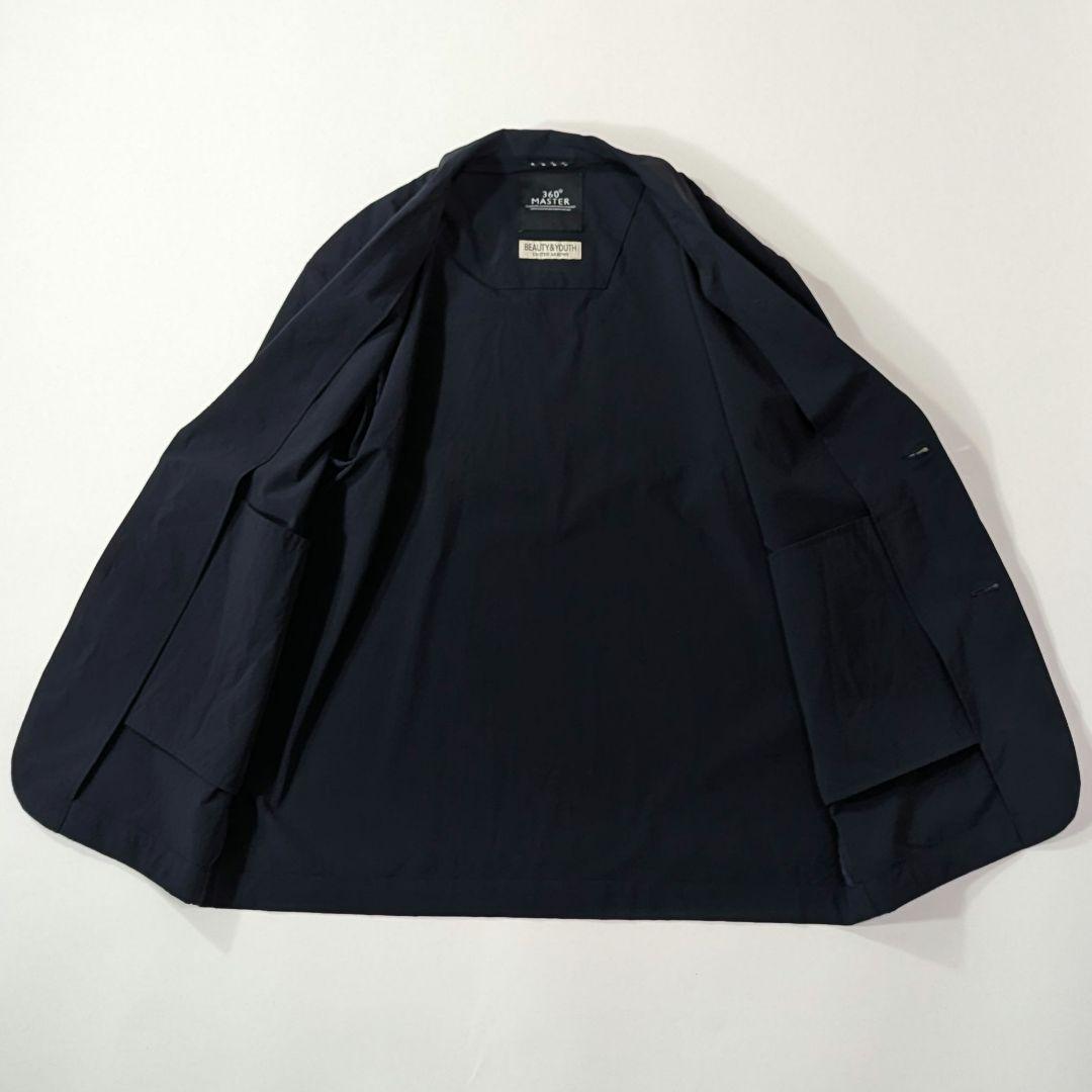 人気★未使用級◎BY 360 MASTER　リラックス2ボタンジャケット　紺　М