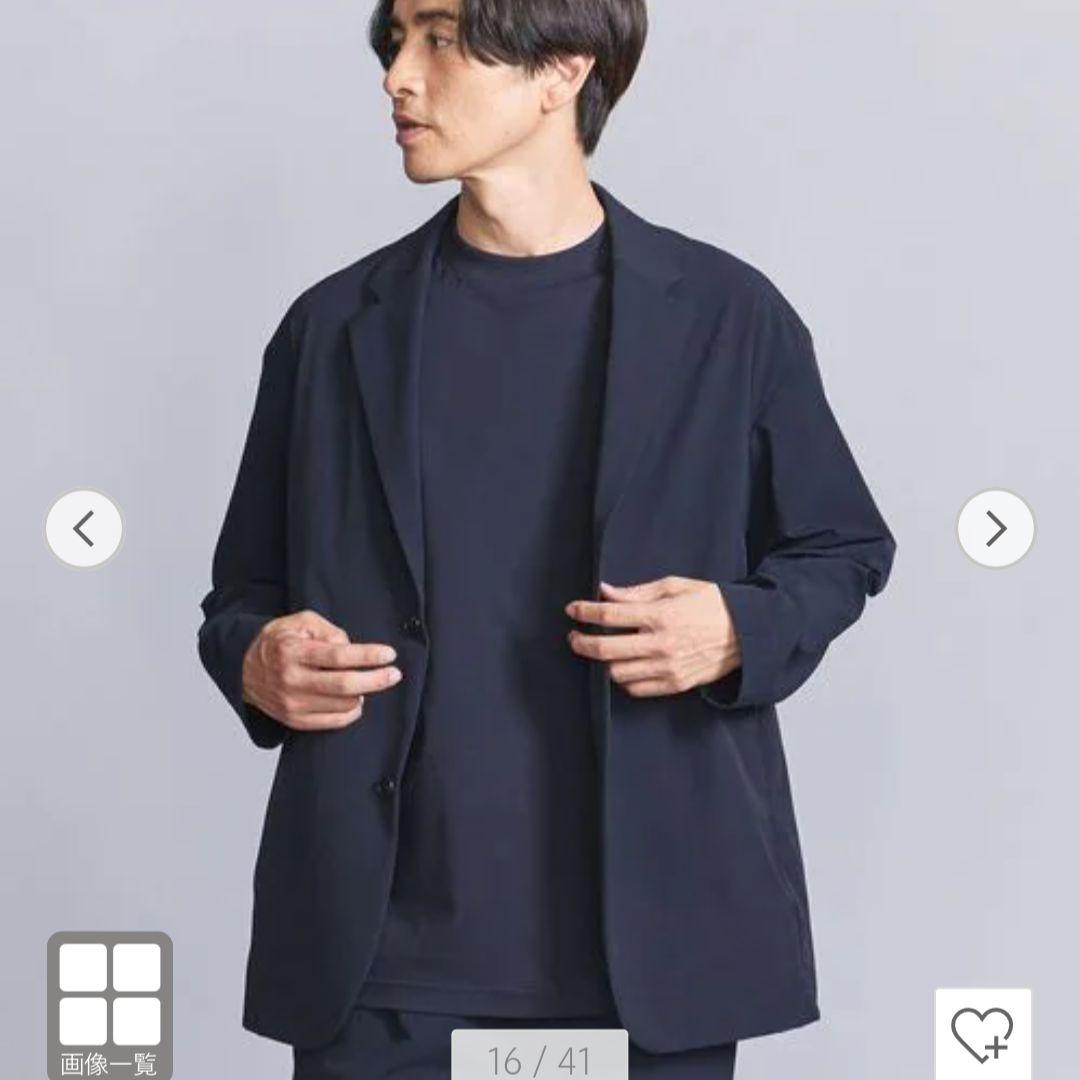 人気★未使用級◎BY 360 MASTER　リラックス2ボタンジャケット　紺　М