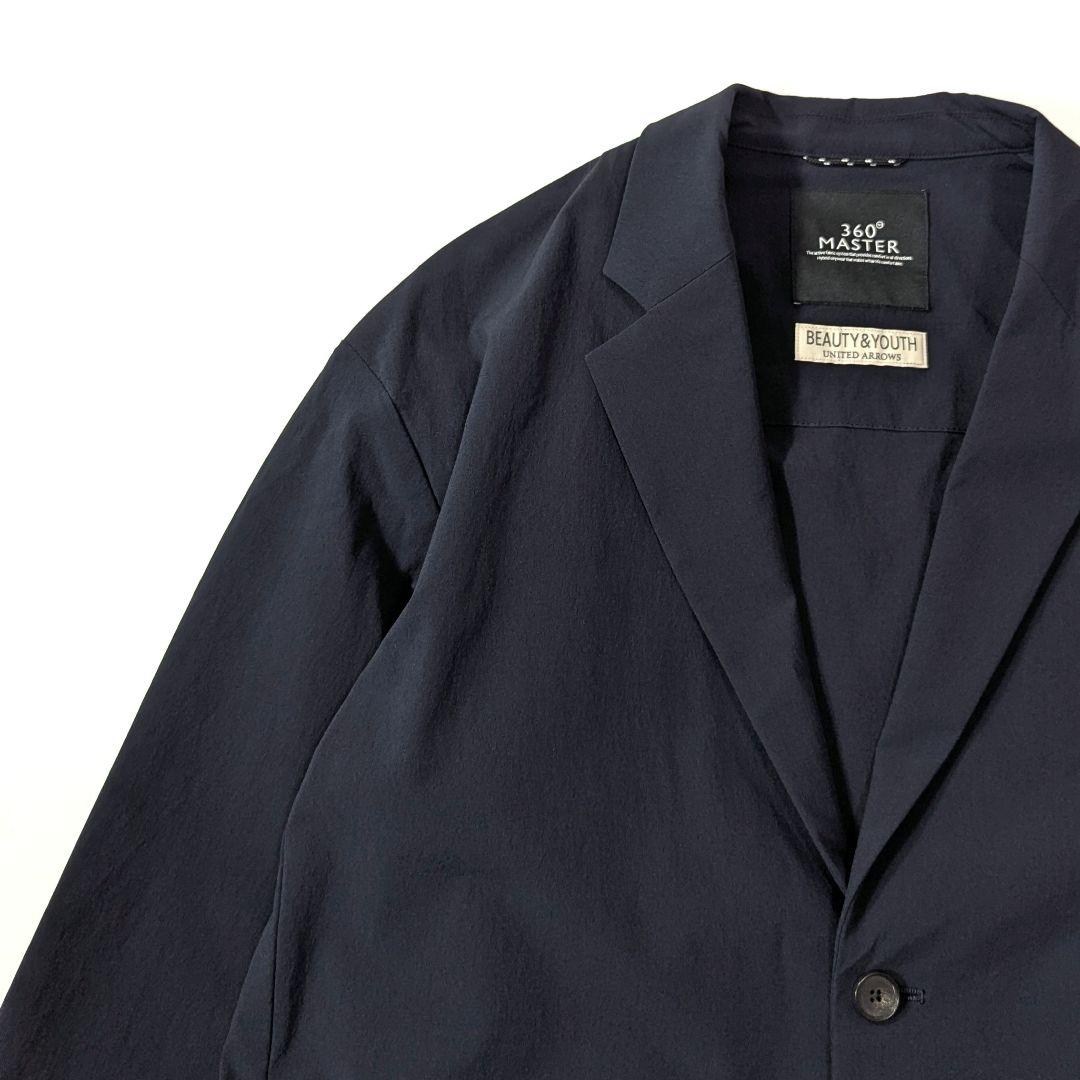 人気★未使用級◎BY 360 MASTER　リラックス2ボタンジャケット　紺　М