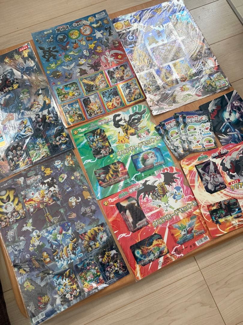 ギラティナと氷空の花束 シェイミ クリアカード セットA Bセット 大量 セット