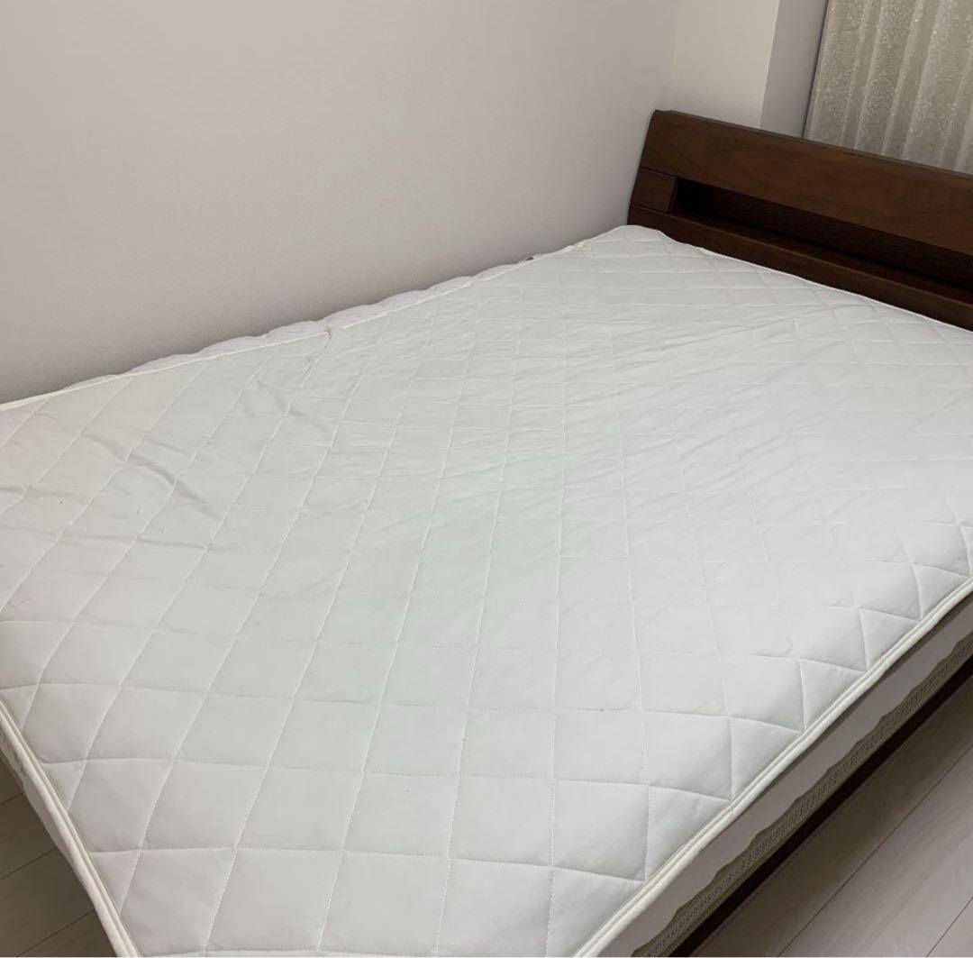 Jpn　ニトリ　ベッド ダブル すのこベッドフレーム(ロデリック)