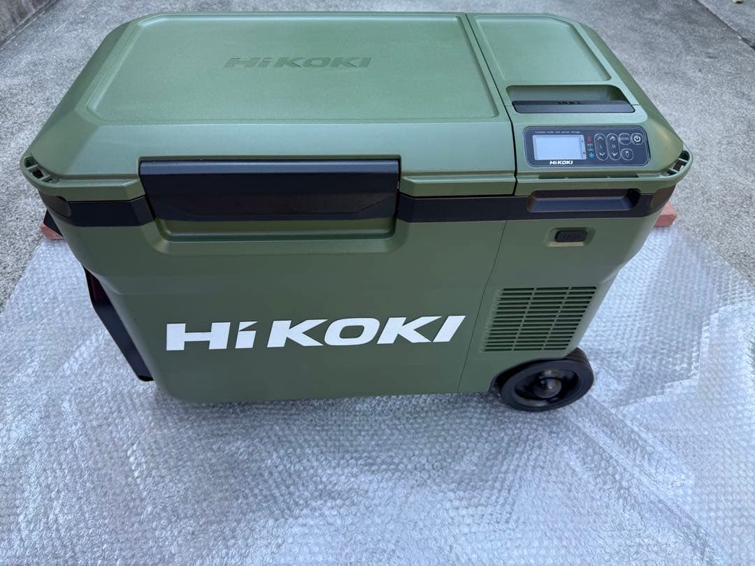 【美品】 HiKOKI 保冷庫 冷蔵庫 UL18DB コードレス 保冷庫 緑