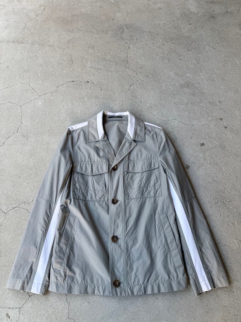 ジャケット・アウター GUCCI 09ss Archive Gray Military Jacket