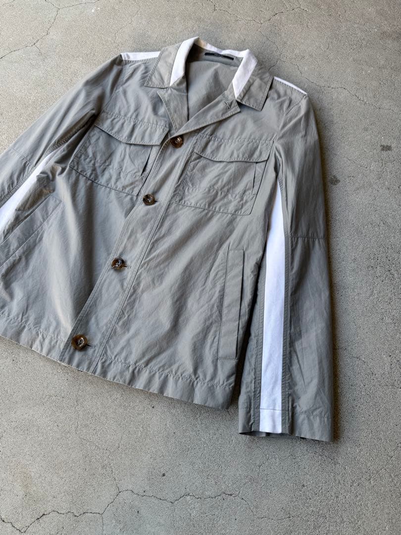 ジャケット・アウター GUCCI 09ss Archive Gray Military Jacket
