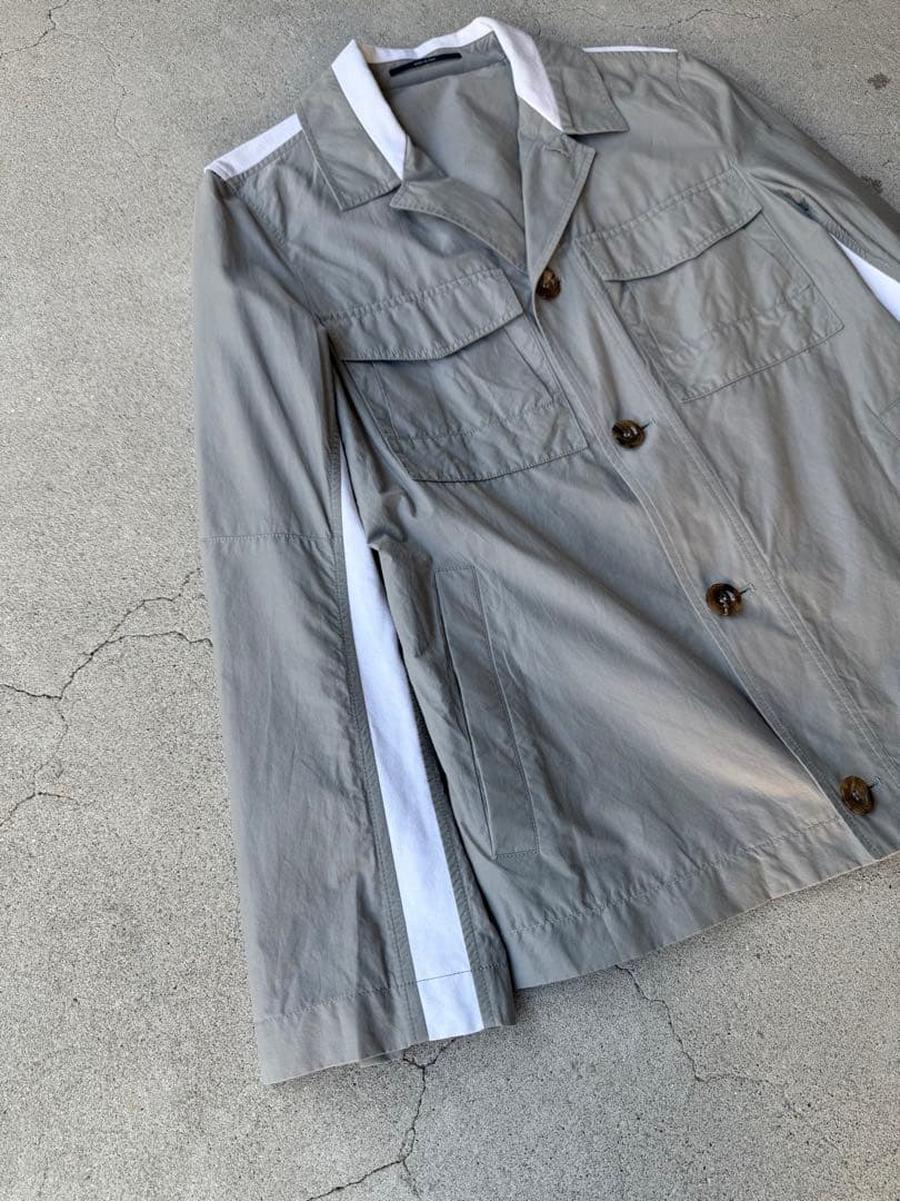 ジャケット・アウター GUCCI 09ss Archive Gray Military Jacket