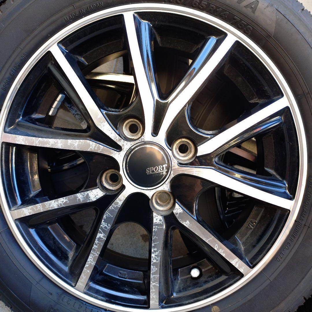 14インチ SPORT KRONE タイヤ ホイールセット