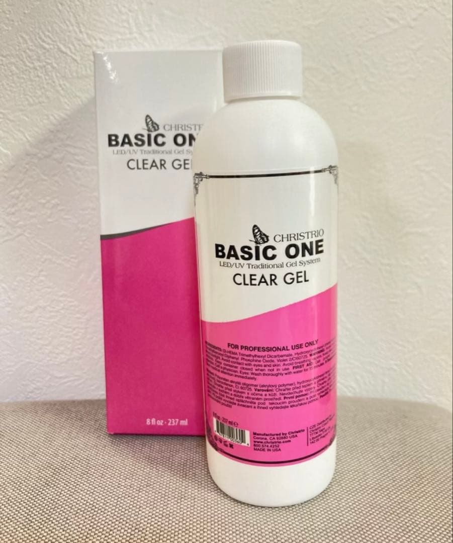クリストリオ ベーシック ワン クリア ジェル 237 ml 1本　おまけ付