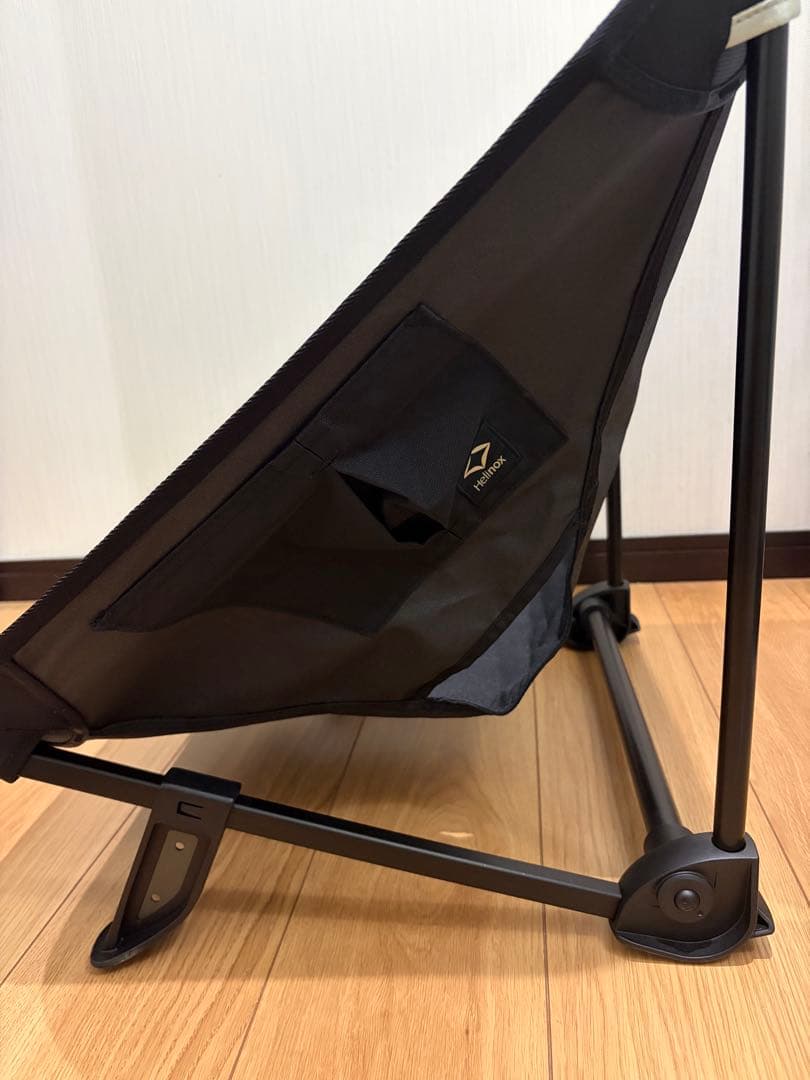 Helinox ヘリノックスタクティカルインクライン　チェア ブラック黒　付属品