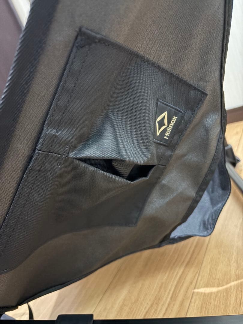 Helinox ヘリノックスタクティカルインクライン　チェア ブラック黒　付属品