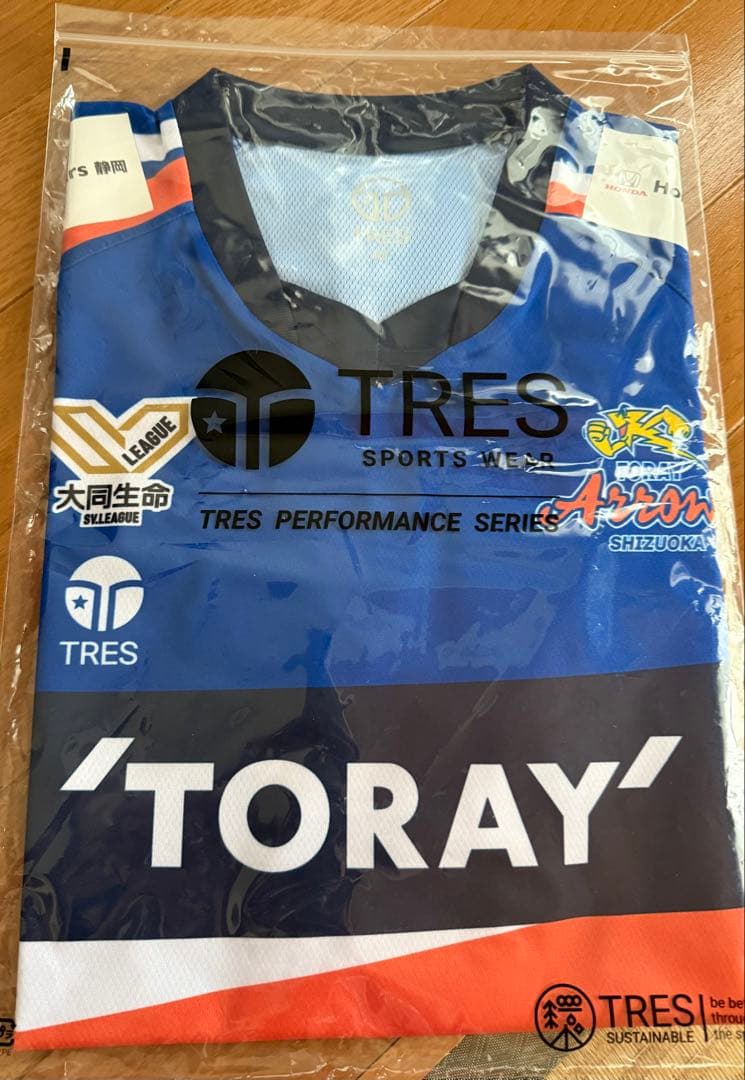 東レアローズ静岡 楠本選手 オーセンティックユニフォーム Mサイズ