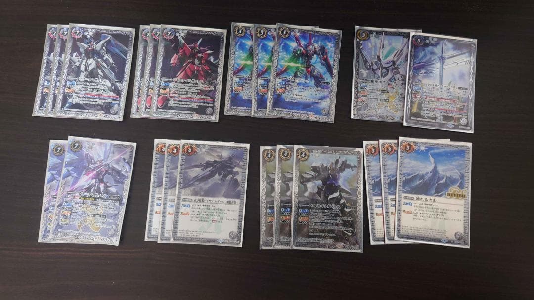 バトスピ　ガンダム　オーブデッキ（フリーダムガンダムのスリーブ付き）