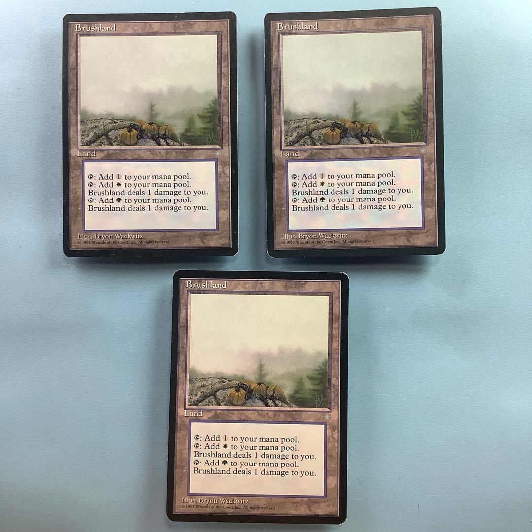 *バラ売り可* 低木林地/Brushland ICE英語3枚セット