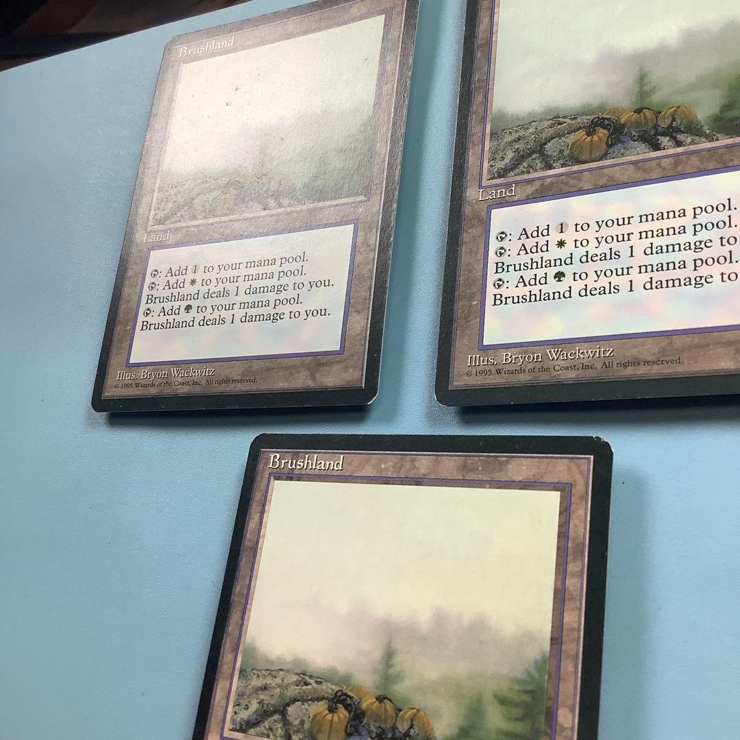 *バラ売り可* 低木林地/Brushland ICE英語3枚セット