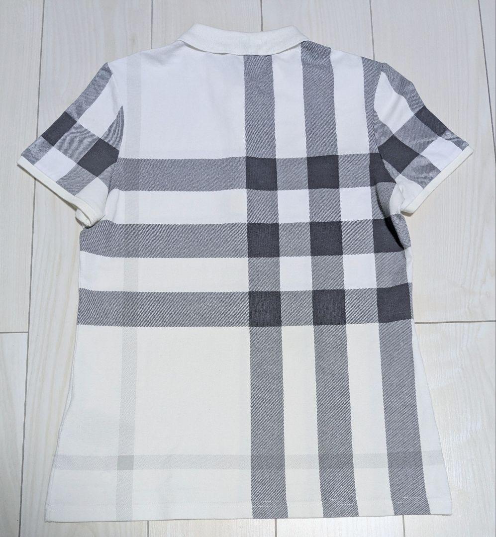 未使用★バーバリーブリット ポロシャツ 半袖 メガチェック ノバチェック