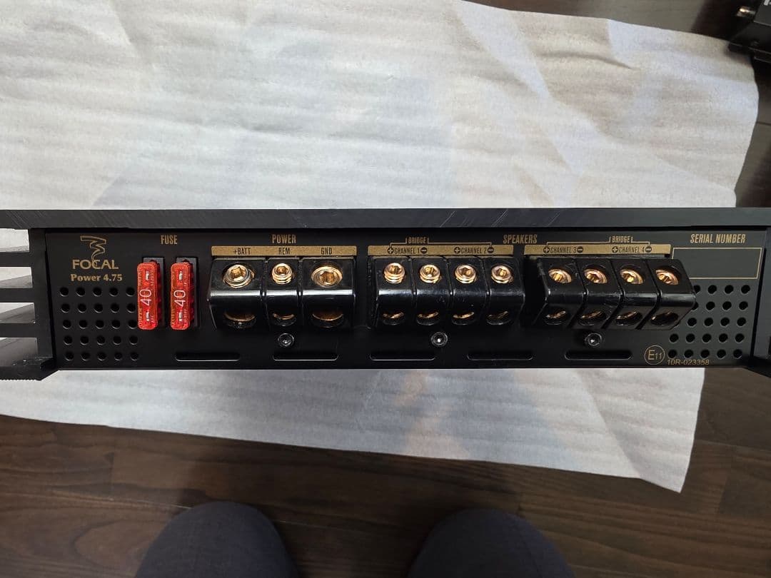 FOCAL Power 4.75 カーオーディオアンプ