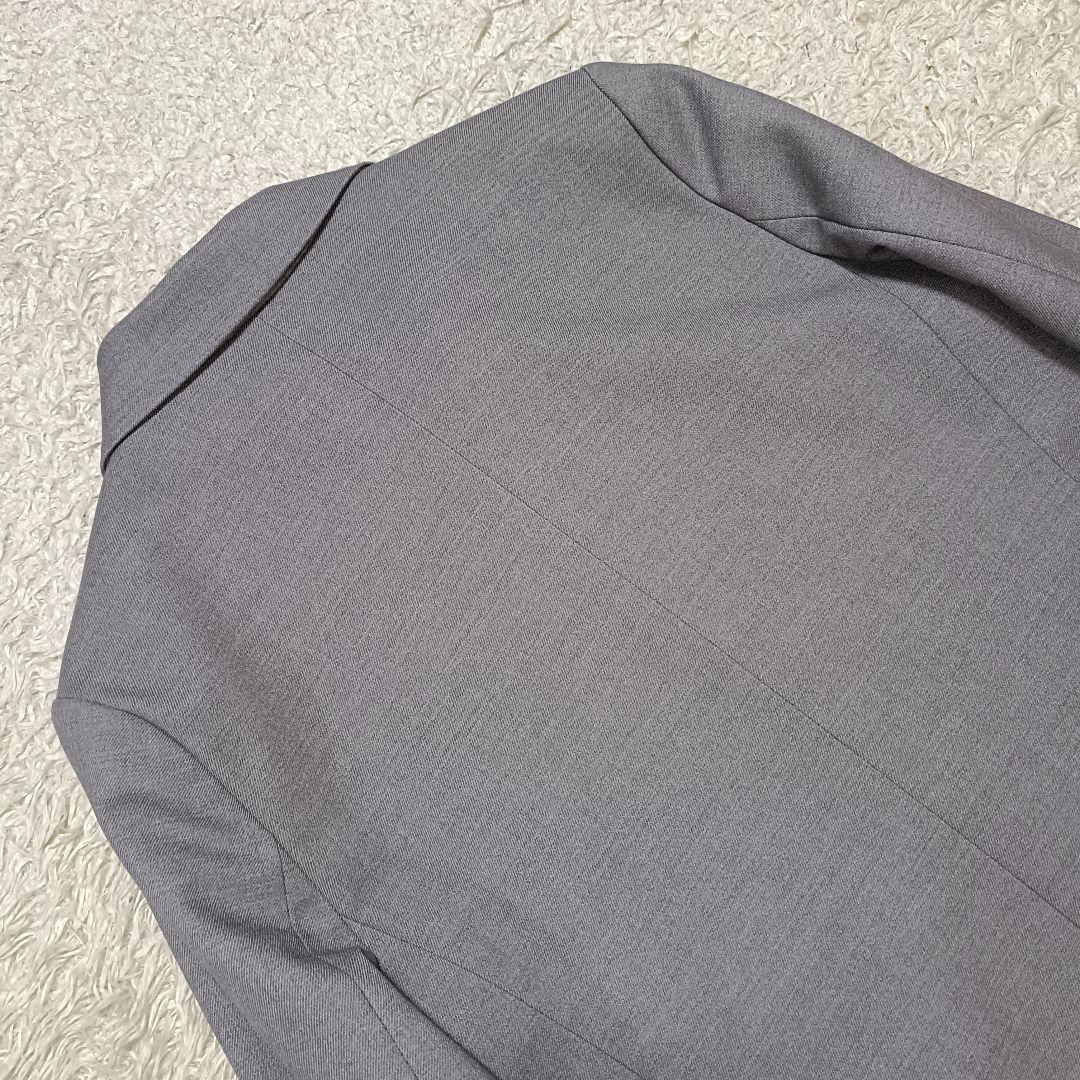 【美品】ミラオーウェン 金ボタン ダブルブレザー ジャケット グレー