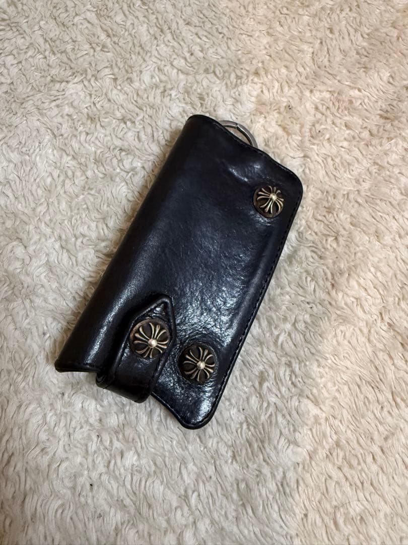 クロムハーツ レザーキーケース インボイス原本付