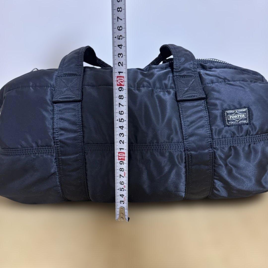 吉田カバン POERER タンカードラムバック　ブラック