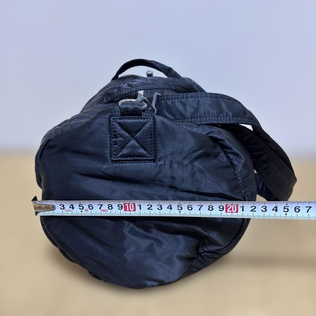 吉田カバン POERER タンカードラムバック　ブラック