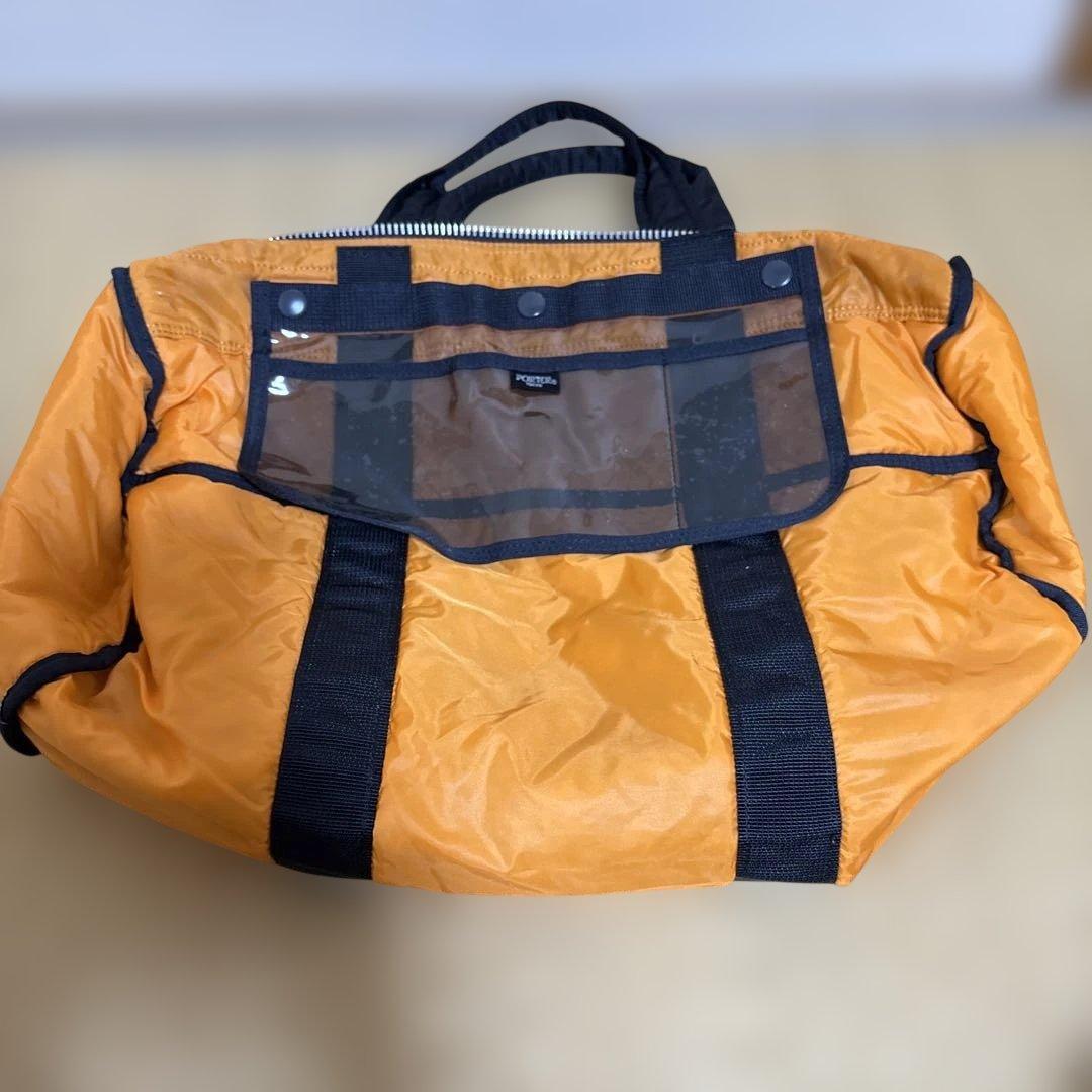 吉田カバン POERER タンカードラムバック　ブラック