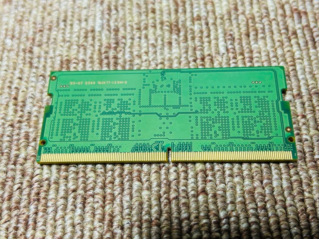 DDR5 5600 16GB SODIMM ノート用 Samsung ベアボーン