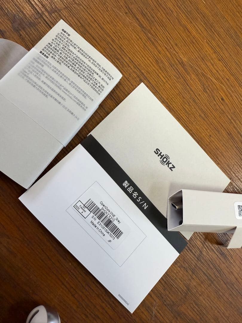 SHOKZ ワイヤレスイヤホン open dots one