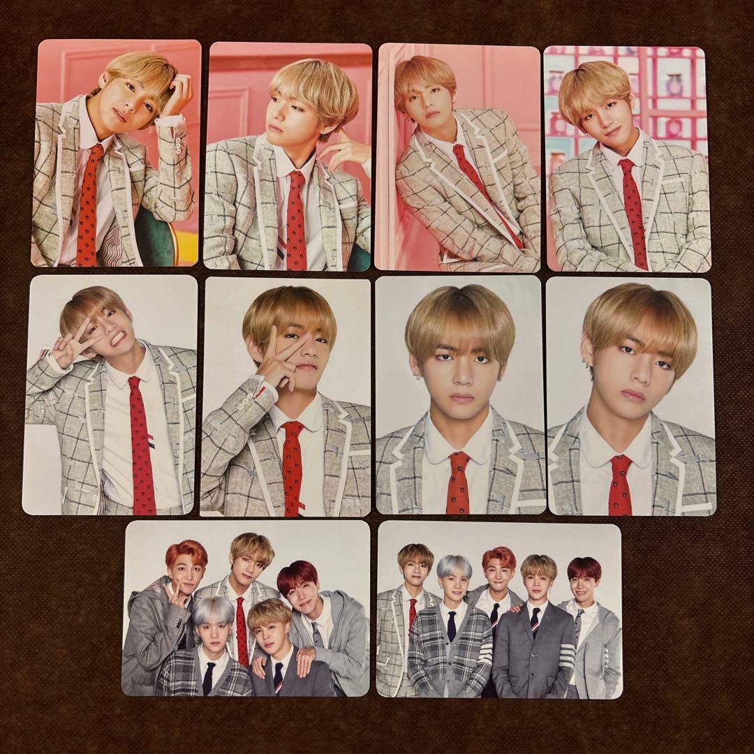BTS ハピエバ 韓国 ミニフォト コンプ テテ ユニット