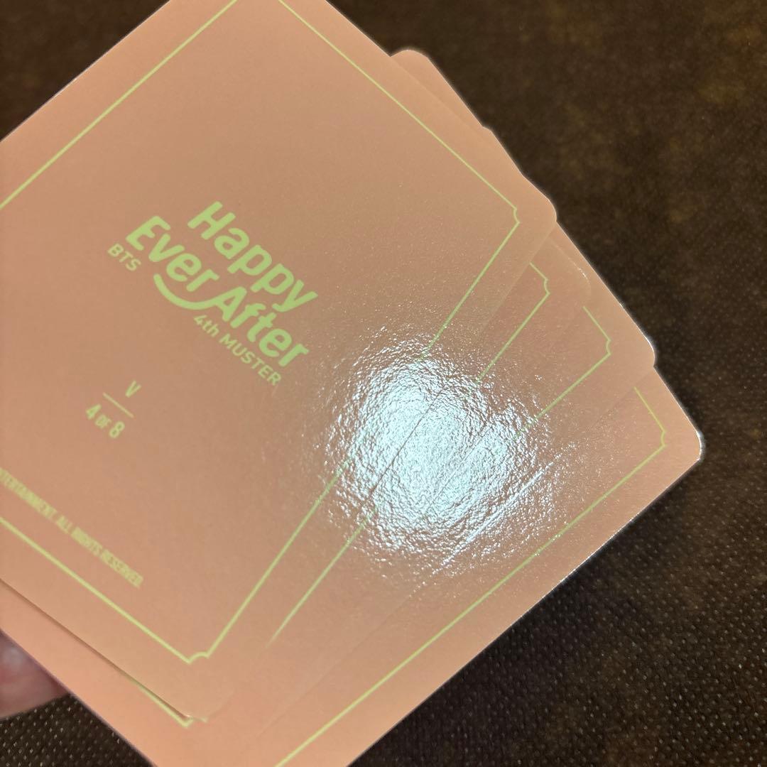 BTS ハピエバ 韓国 ミニフォト コンプ テテ ユニット