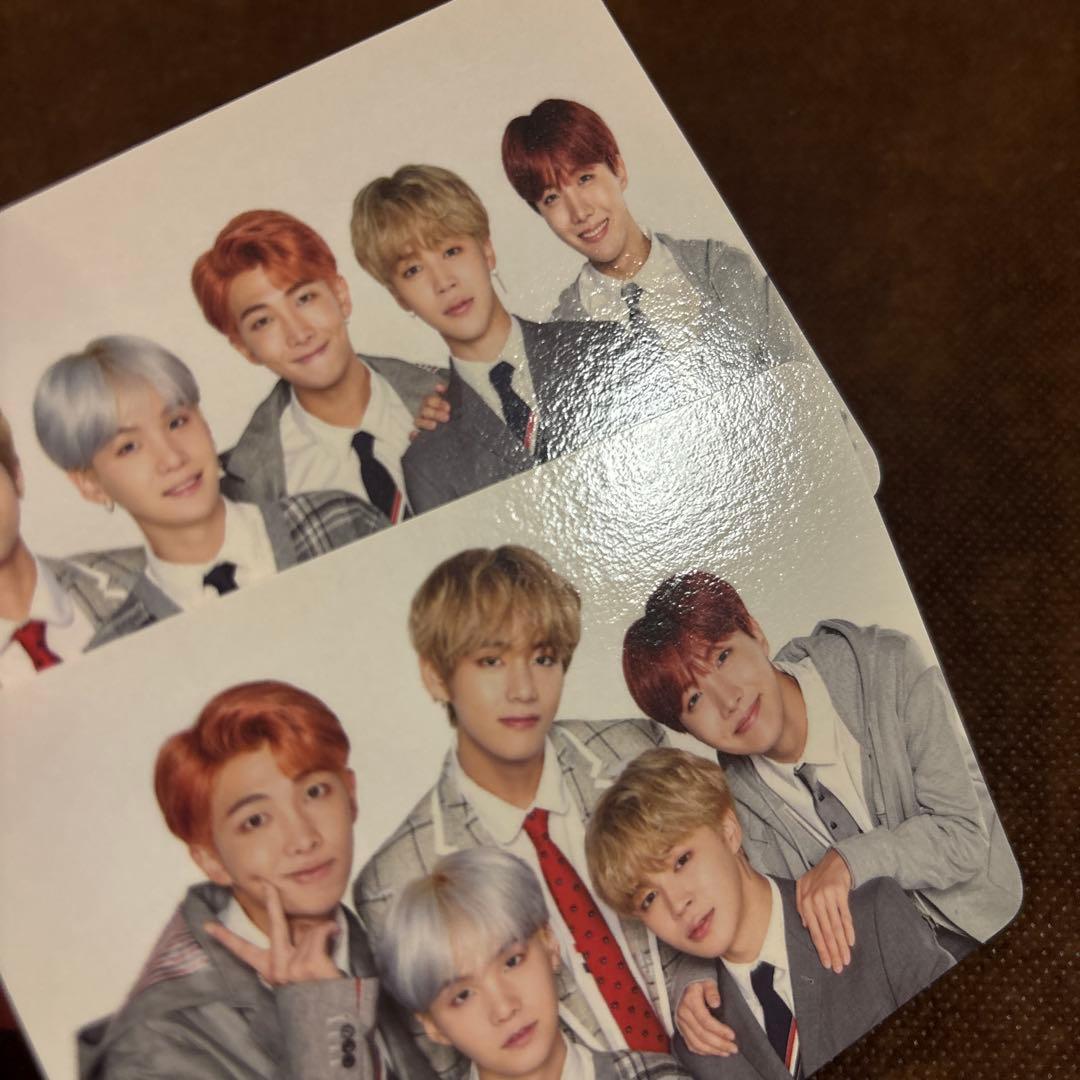 BTS ハピエバ 韓国 ミニフォト コンプ テテ ユニット