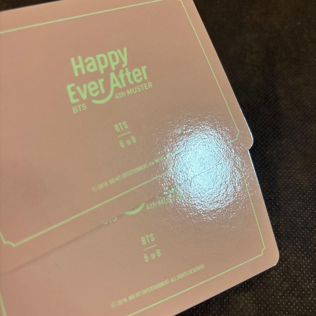 BTS ハピエバ 韓国 ミニフォト コンプ テテ ユニット