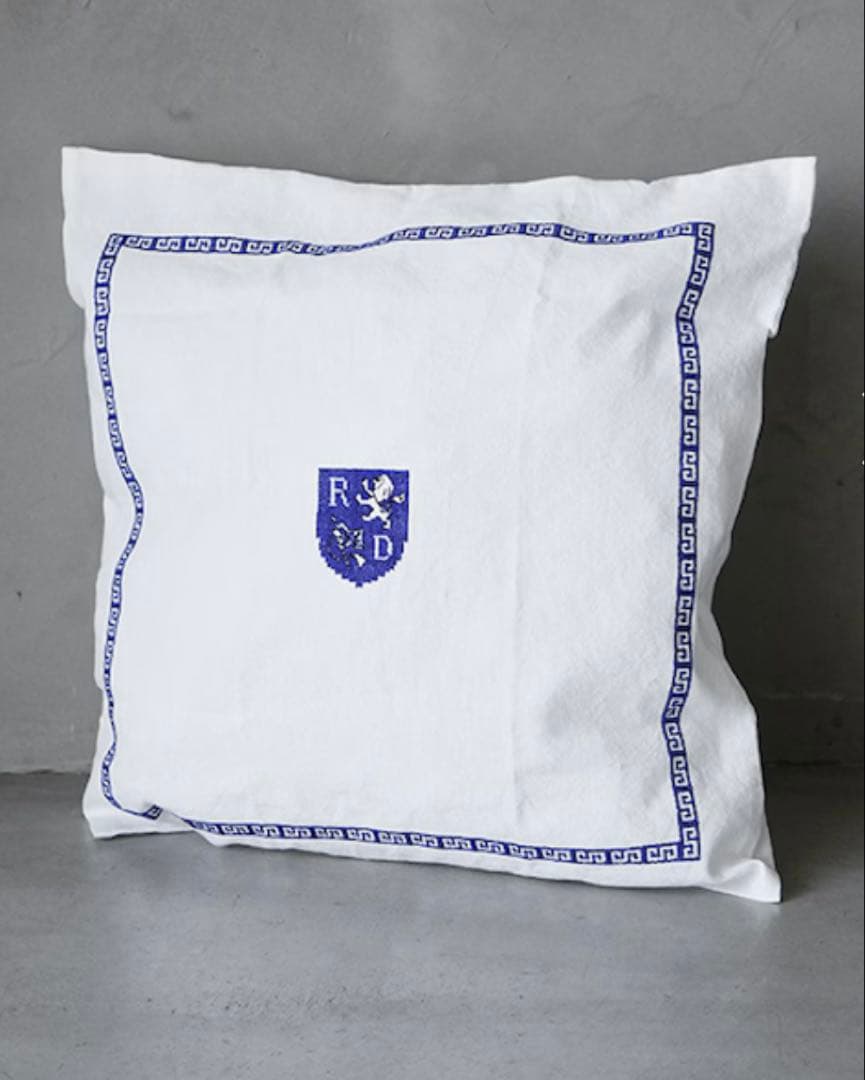 R&D.M.Co-オールドマンズテーラーライモンパターンクッションカバー