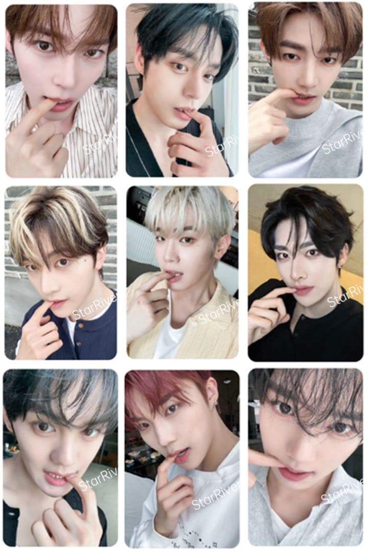 ZEROBASEONE star 1.0 指噛み トレカ 9枚セット