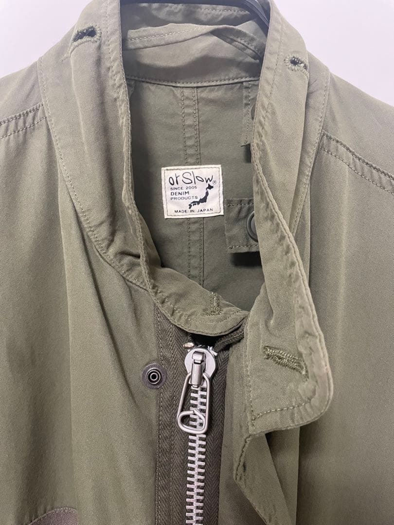 オアスロウ orSlow M-65 フィッシュテールコート サイズ1