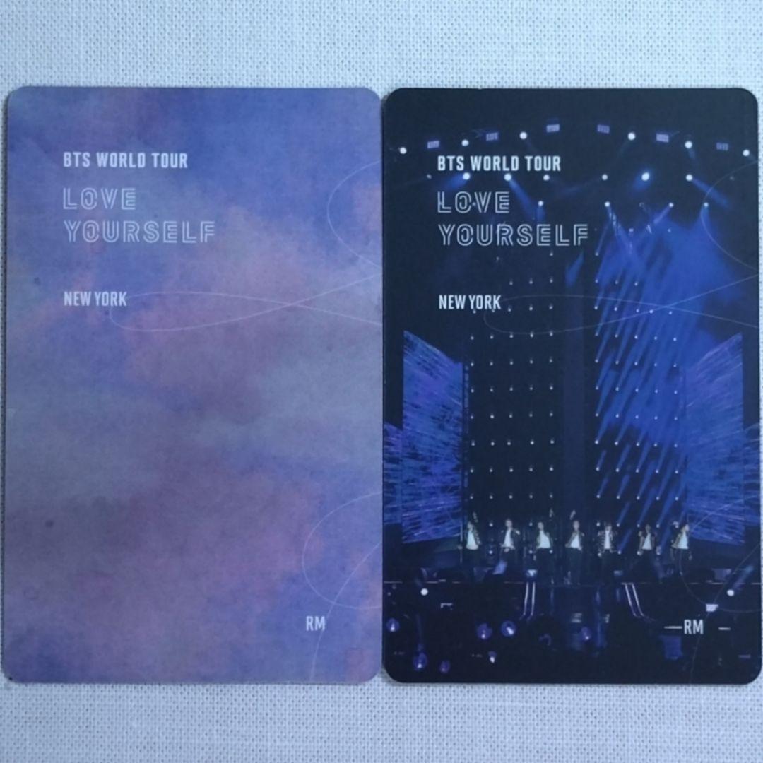 BTS LYS NEW YORK DVD Blu-ray RM トレカ セット