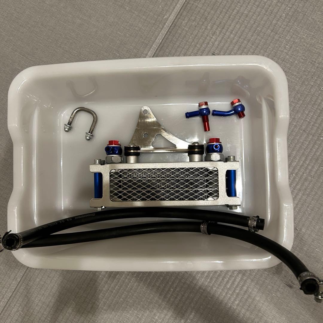 TAKEGAWA オイルクーラー アルミ製 コンパクト