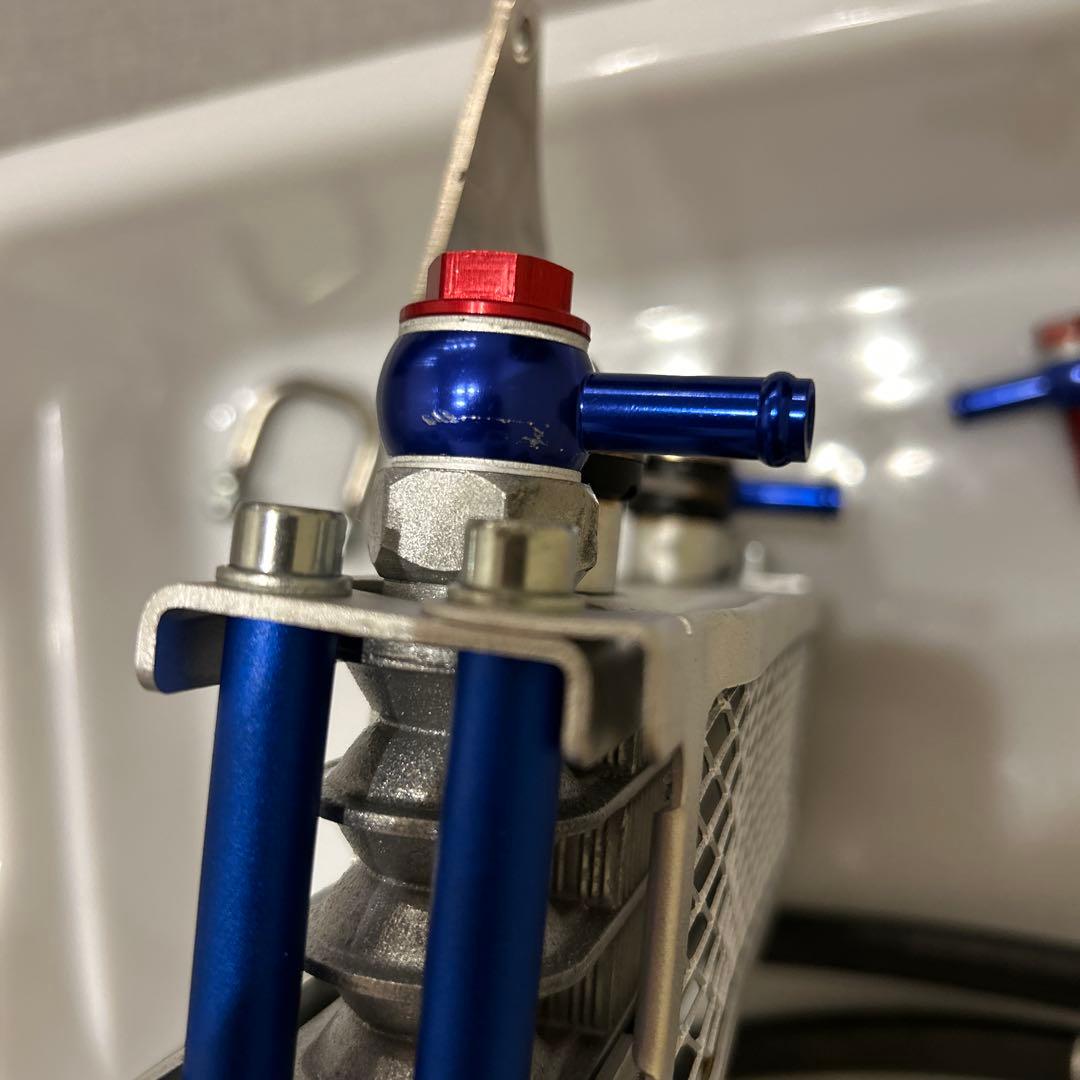 TAKEGAWA オイルクーラー アルミ製 コンパクト