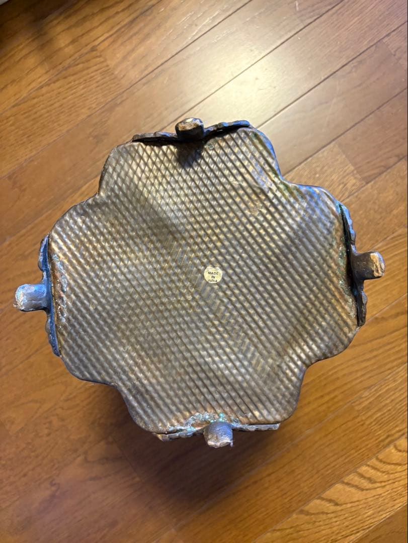 アンティーク! 古家具・銅製.小物入れ.ゴミ箱! レトロ!