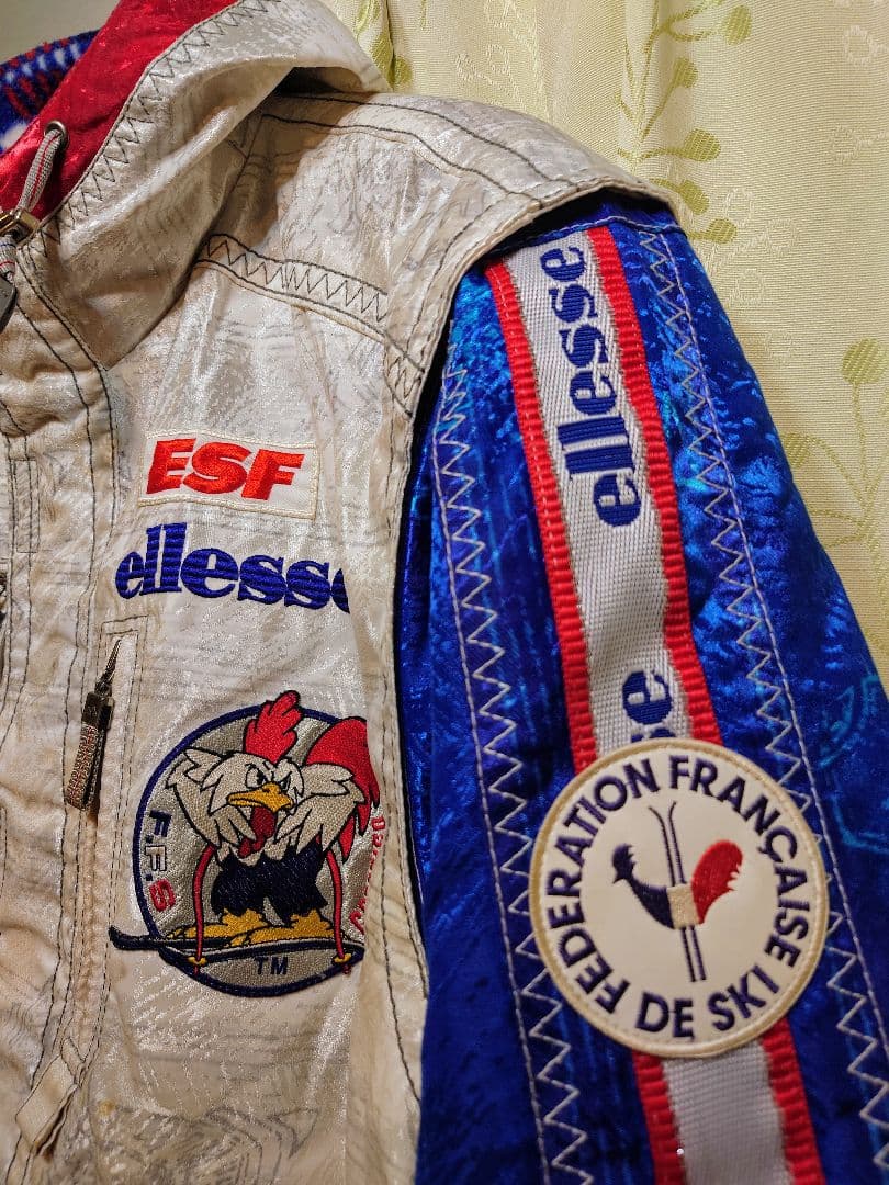 【激レア】ellesse フランス代表 ココリコ スキーウェアセット