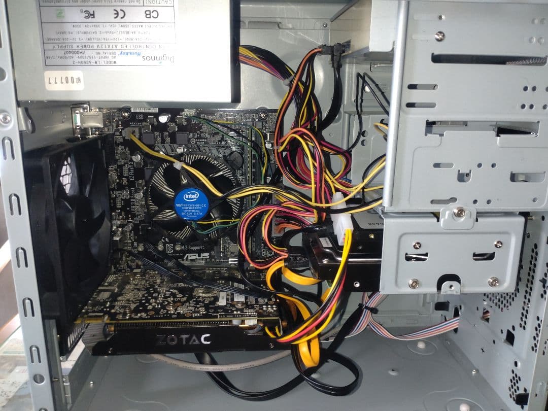 【動作確認済み!】Corei7 6700 GTX-1050ti搭載自作PC