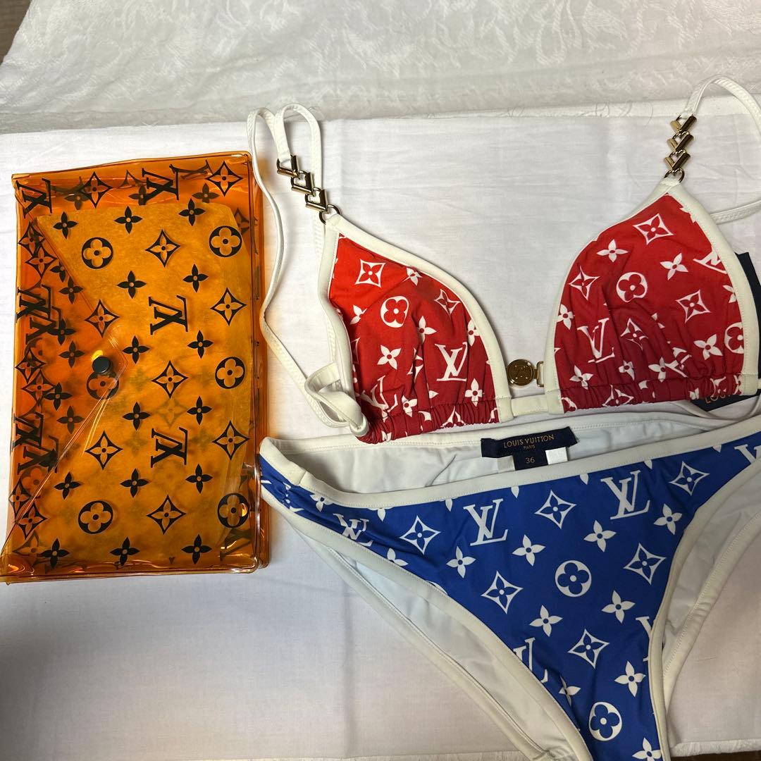 ルイヴィトン 水着 ポーチ付き 36 新品未使用
