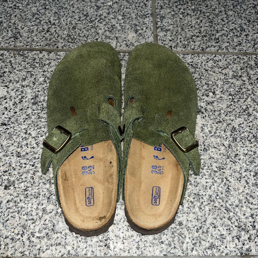 ビルケンシュトック ボストン38 (24.5cm) オリーブ