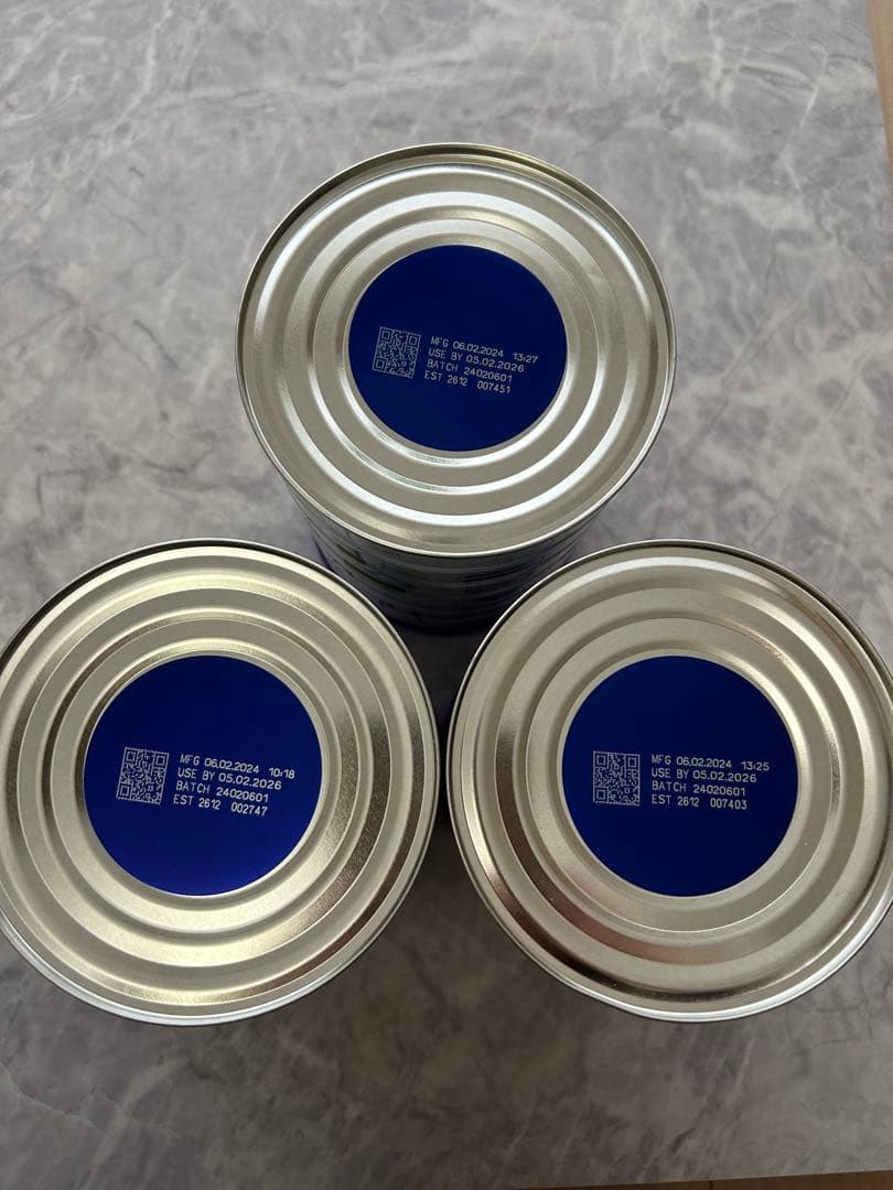 【bubs】バブスオーガニック 粉ミルク３缶セット