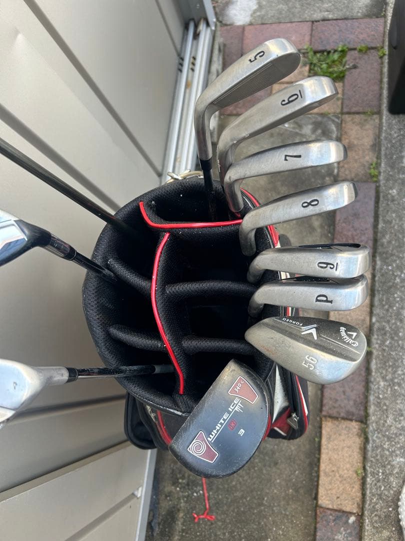 メンズ中古ゴルフクラブセット　そのままコース回れます。