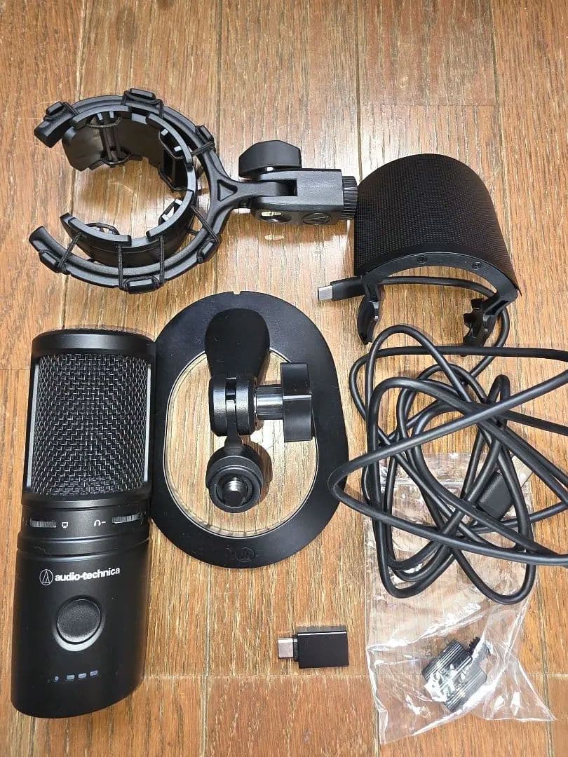 オーディオテクニカ AT2020USB-XP　AT8455セット